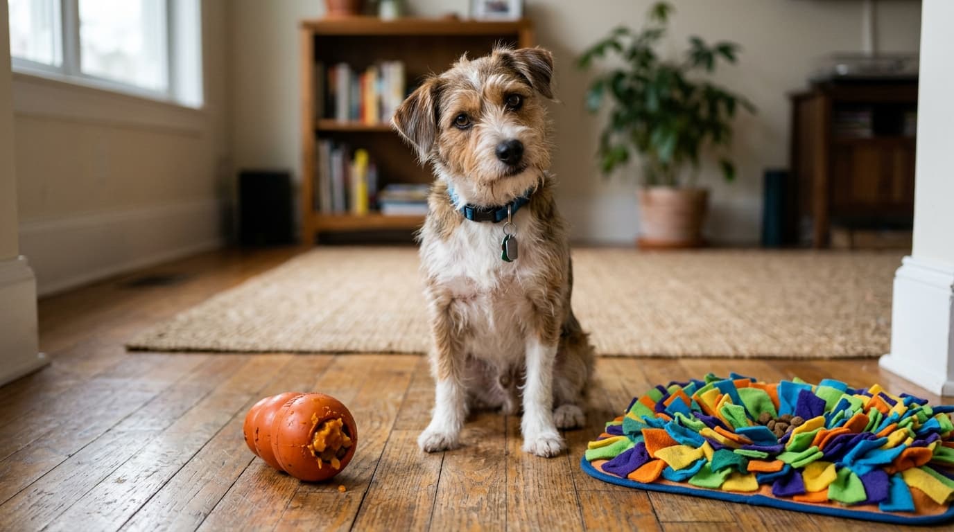 Alfombras olfativas vs. juguetes rellenables: cuál elegir para reducir el estrés en tu perro